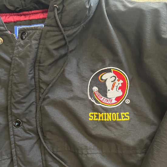 Black Starter Puffer Jacket