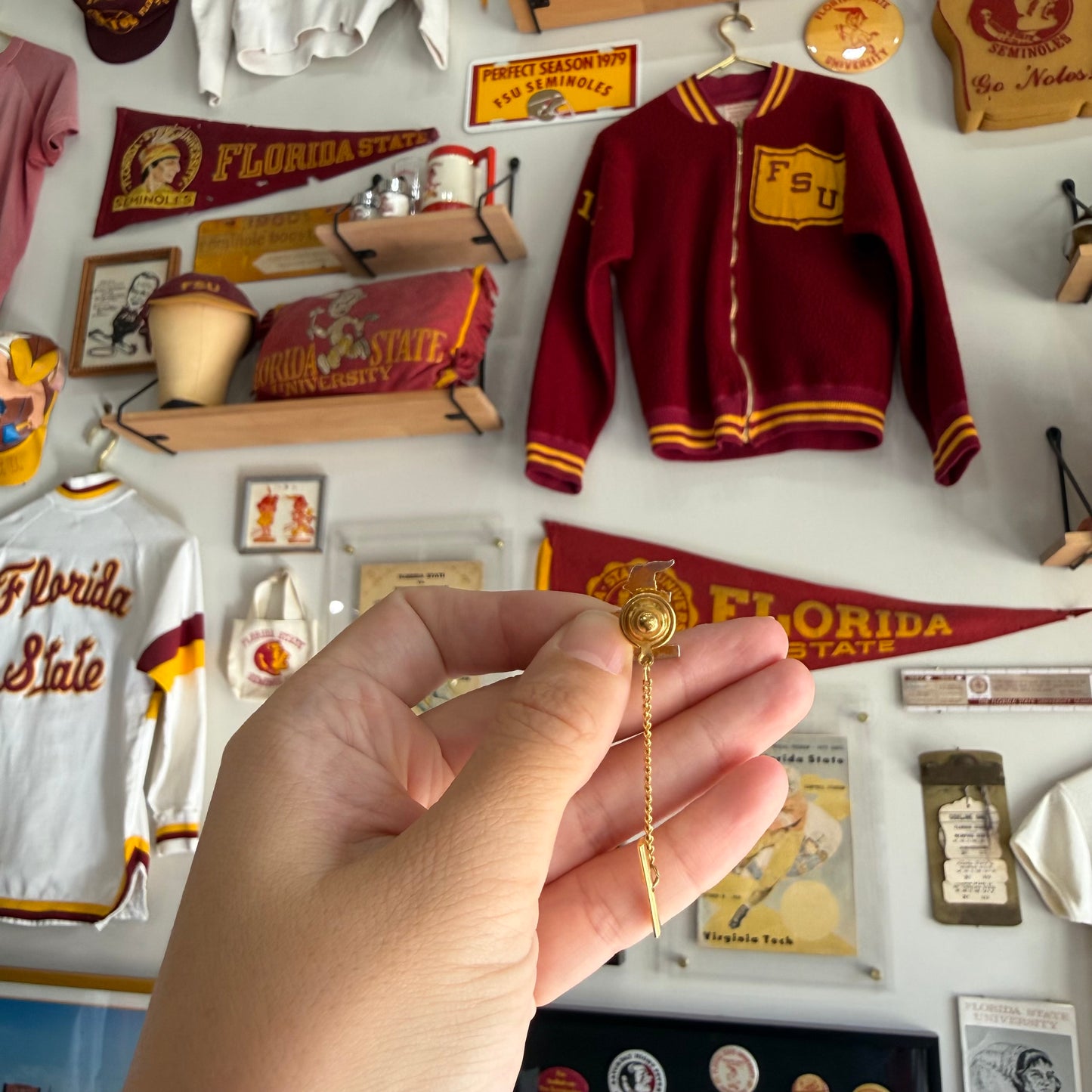 Sammy Seminole Tie Pin