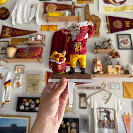 FSU Santa Stocking Holder