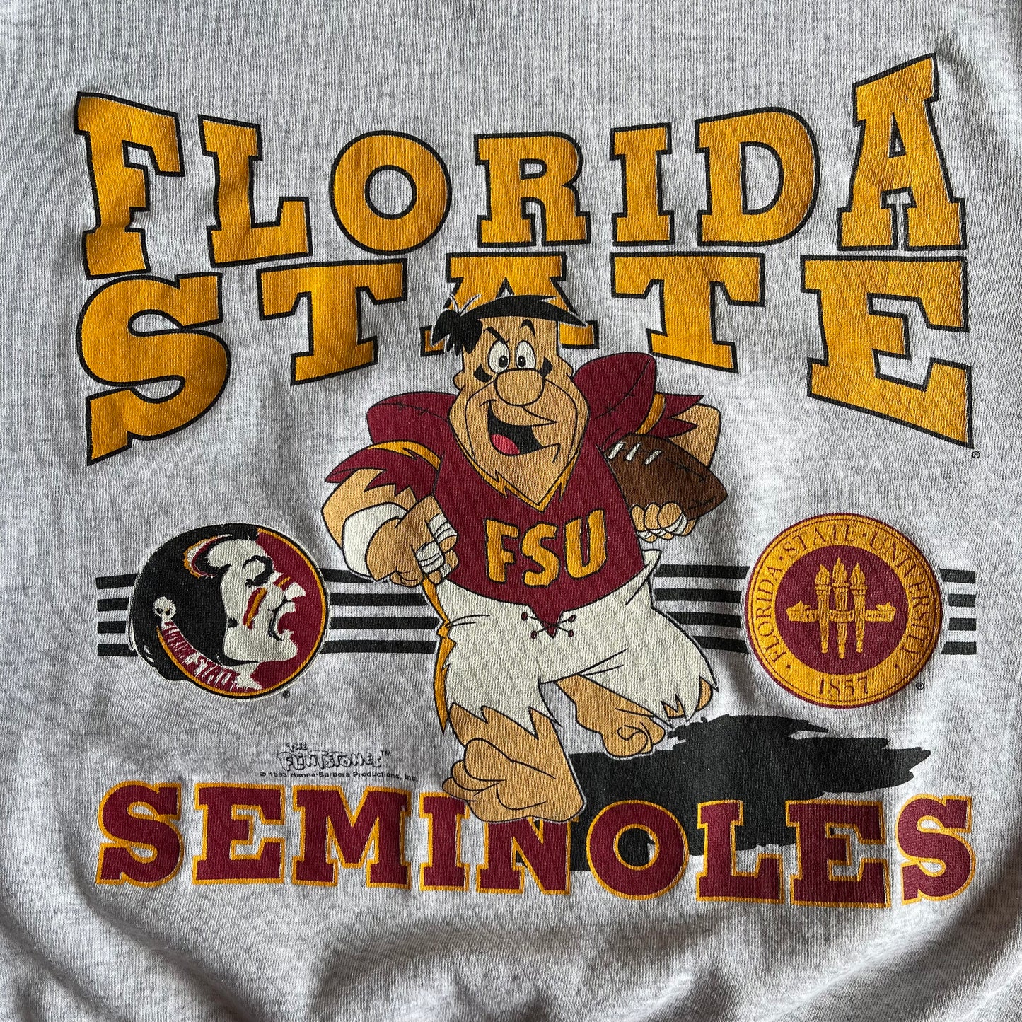 Florida State Fred Flinstone Crewneck