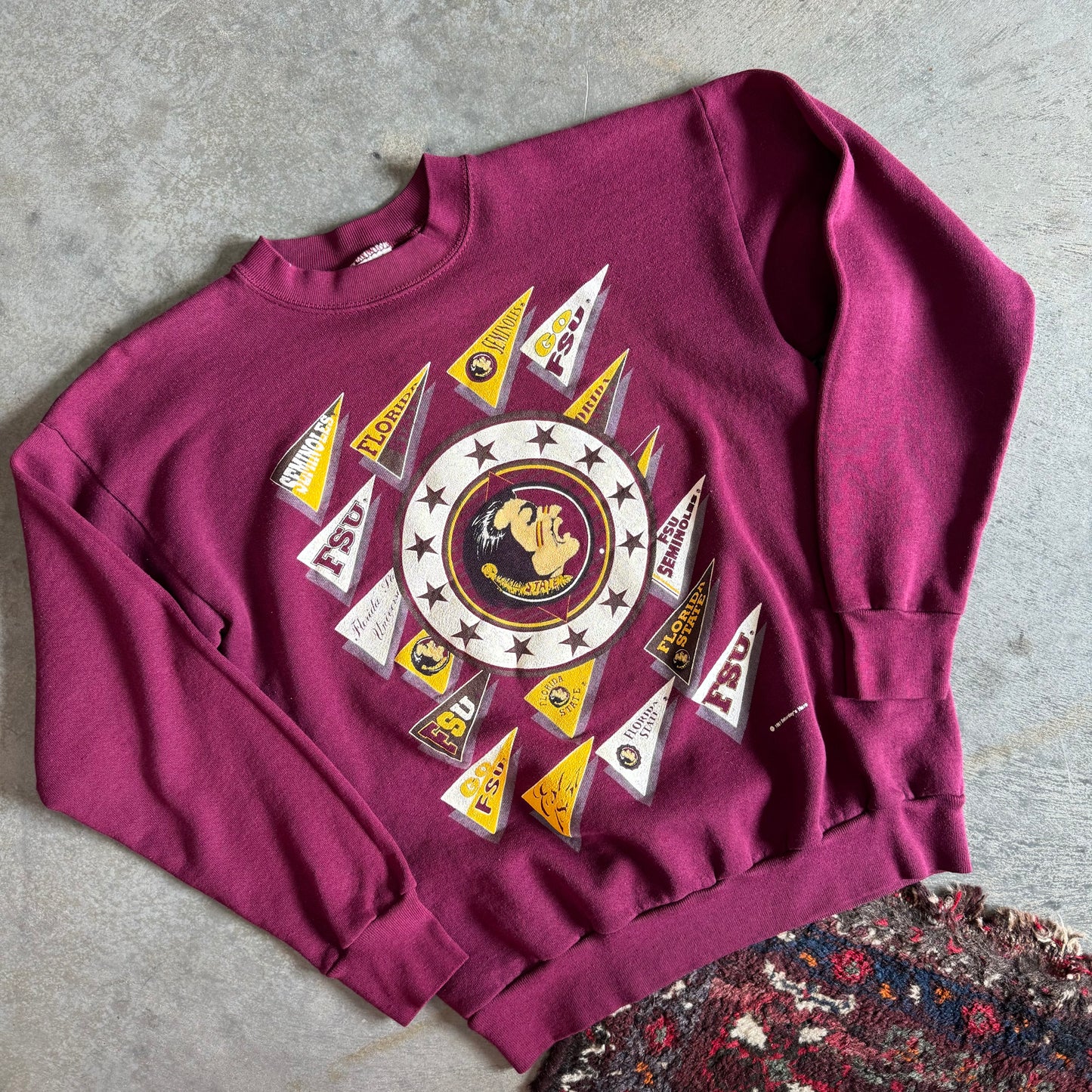 FSU 1991 Pennant Sweatshirt