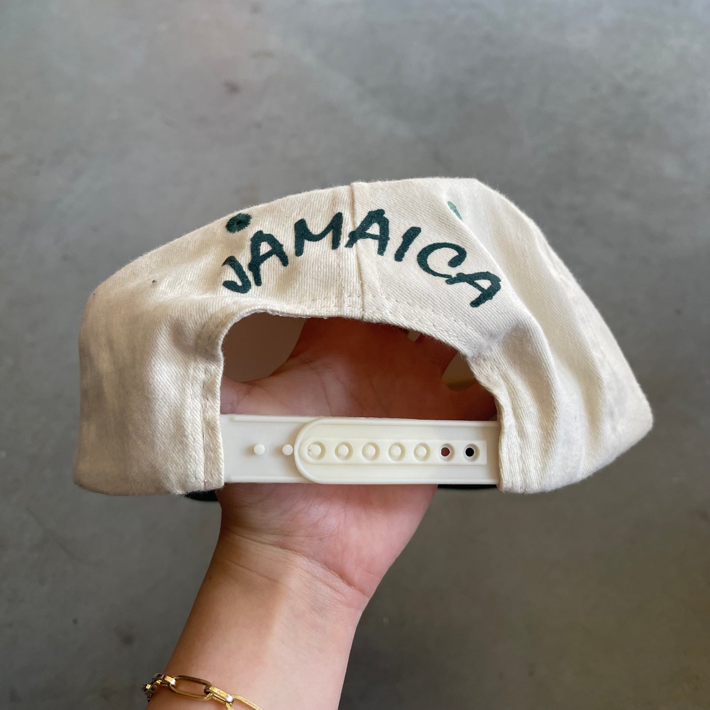 Bob Marley Cream Dome Hat