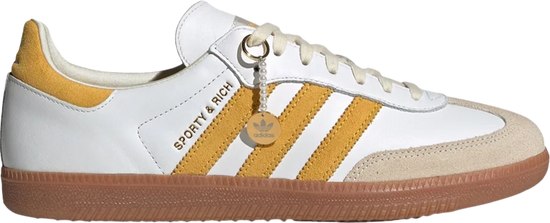 Load image into Gallery viewer, Sporty and Rich Adidas Samba OG White Gold
