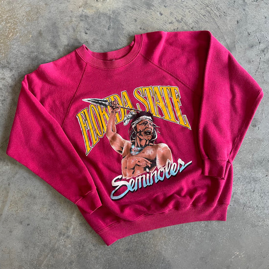 FSU Hanes Cartoon Sweatshirt - Small