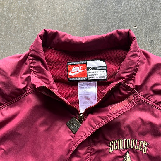 FSU Nike Half Zip Windbreaker - XL