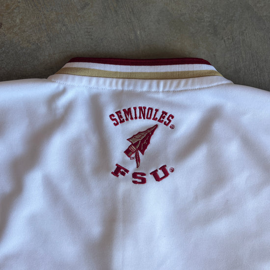 Colosseum Seminole White Baseball Jersey