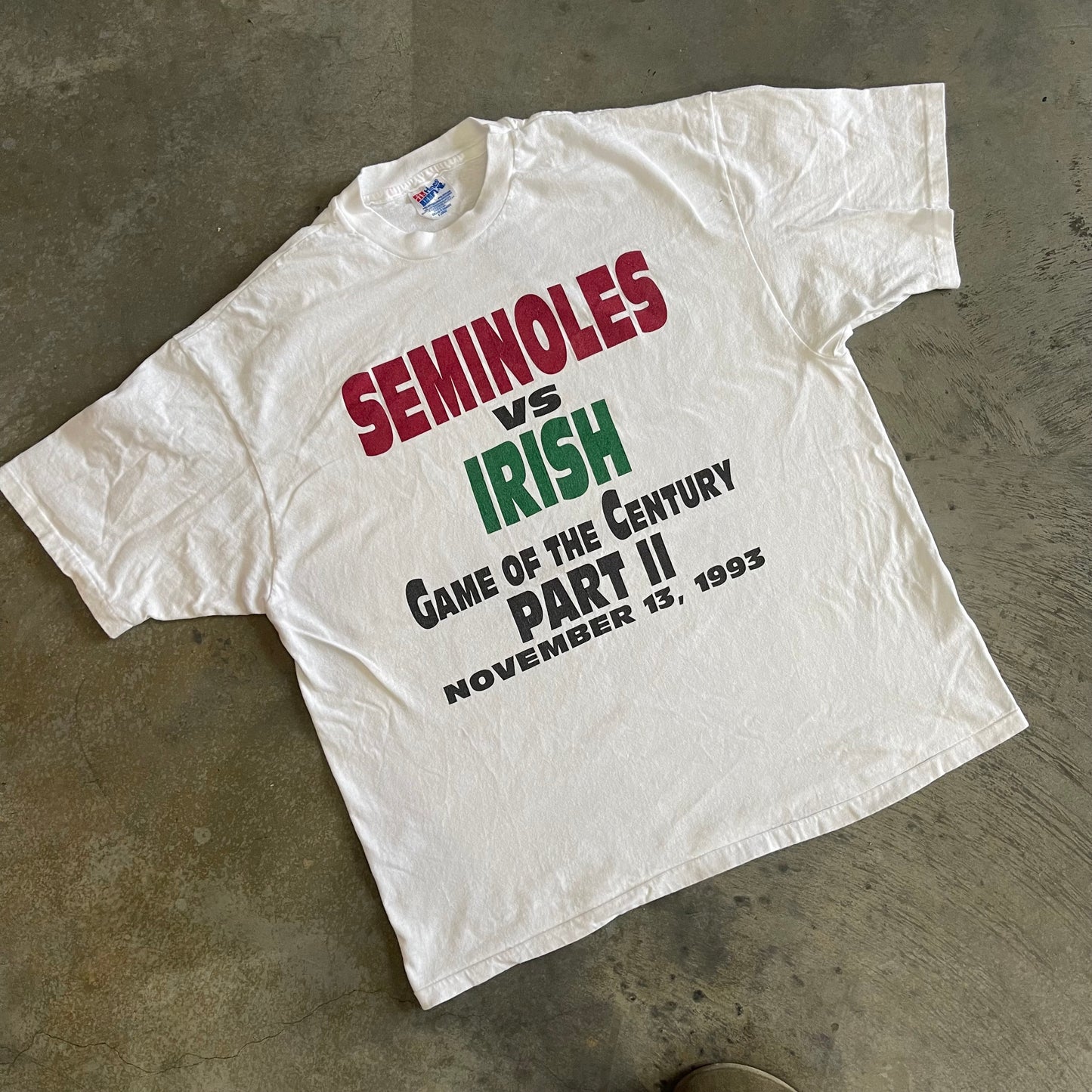 FSU vs Irish 1993 Shirt