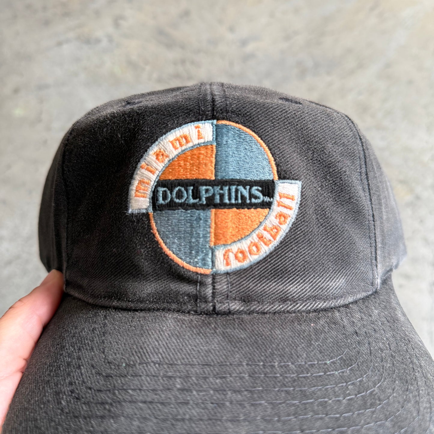Miami Dolphins Football Black Hat (As-Is)