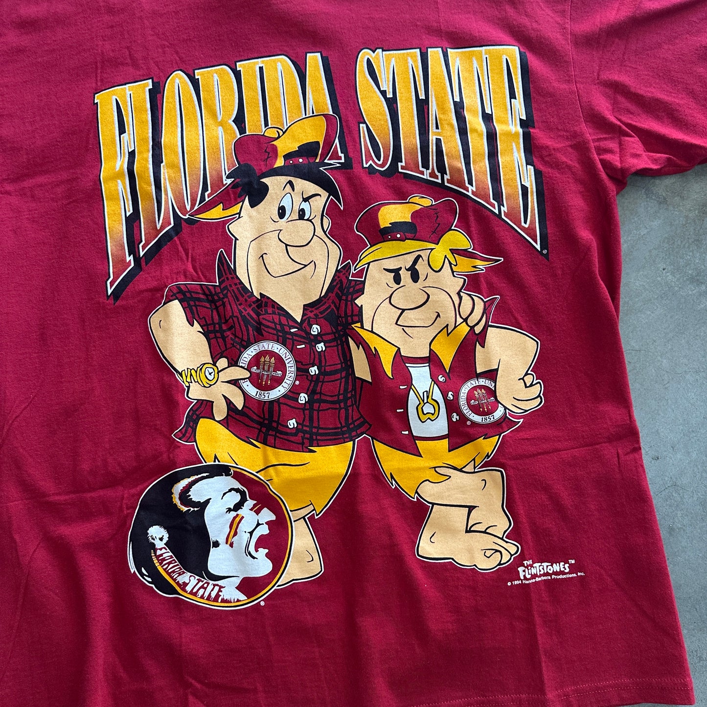 Florida State Flintstones Tee