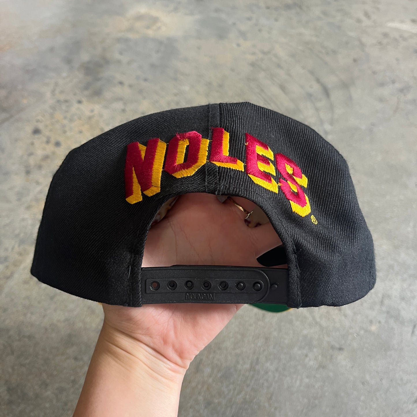 FSU "FS" Noles Cardinal Cap Hat