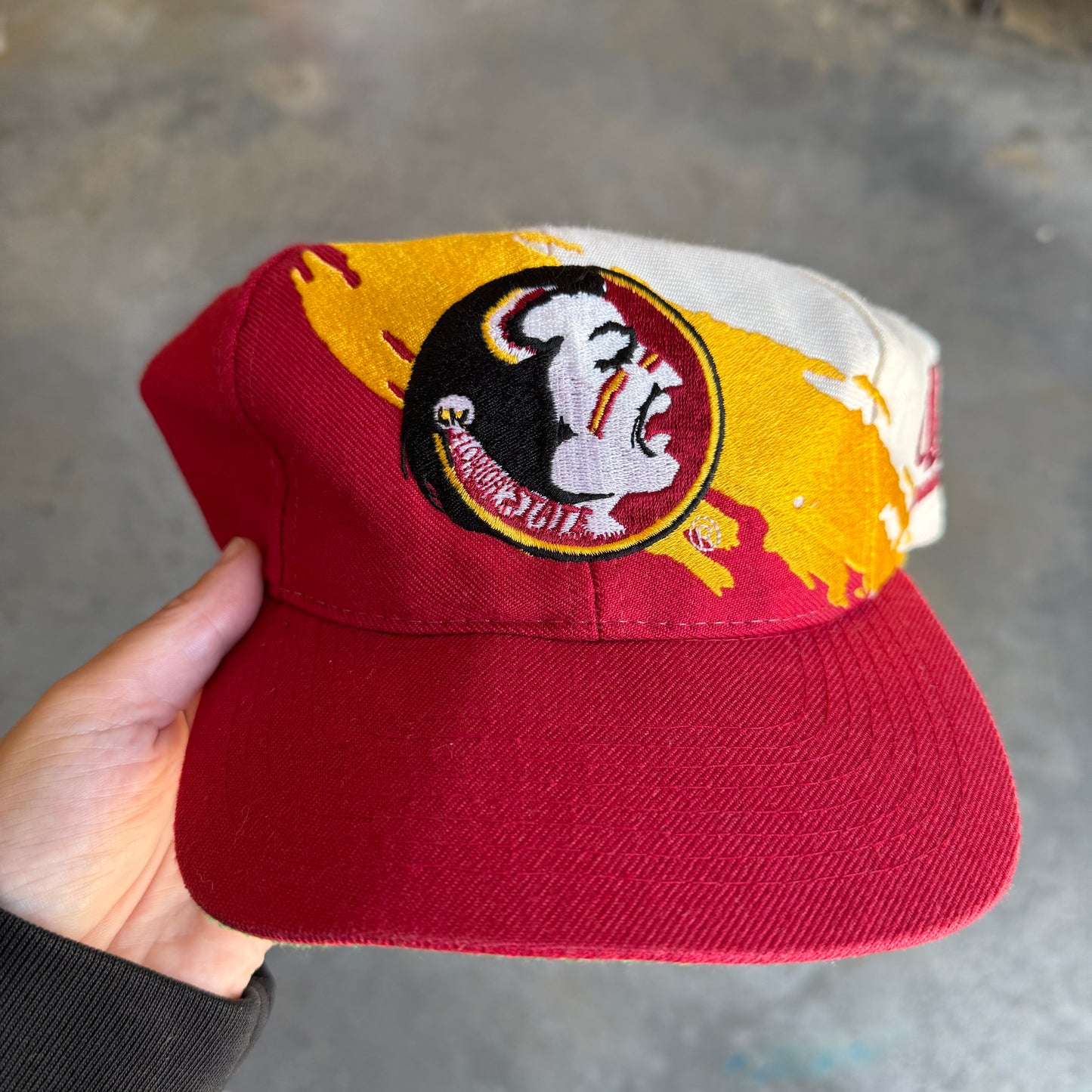 FSU Logo Athletic Splash Hat