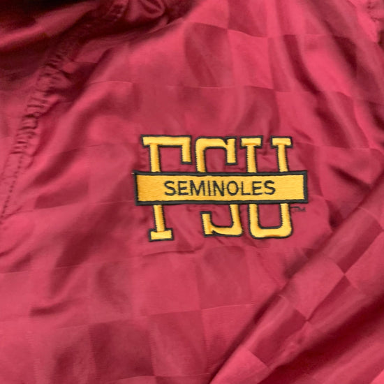 FSU Checkered Windbreaker - XXL