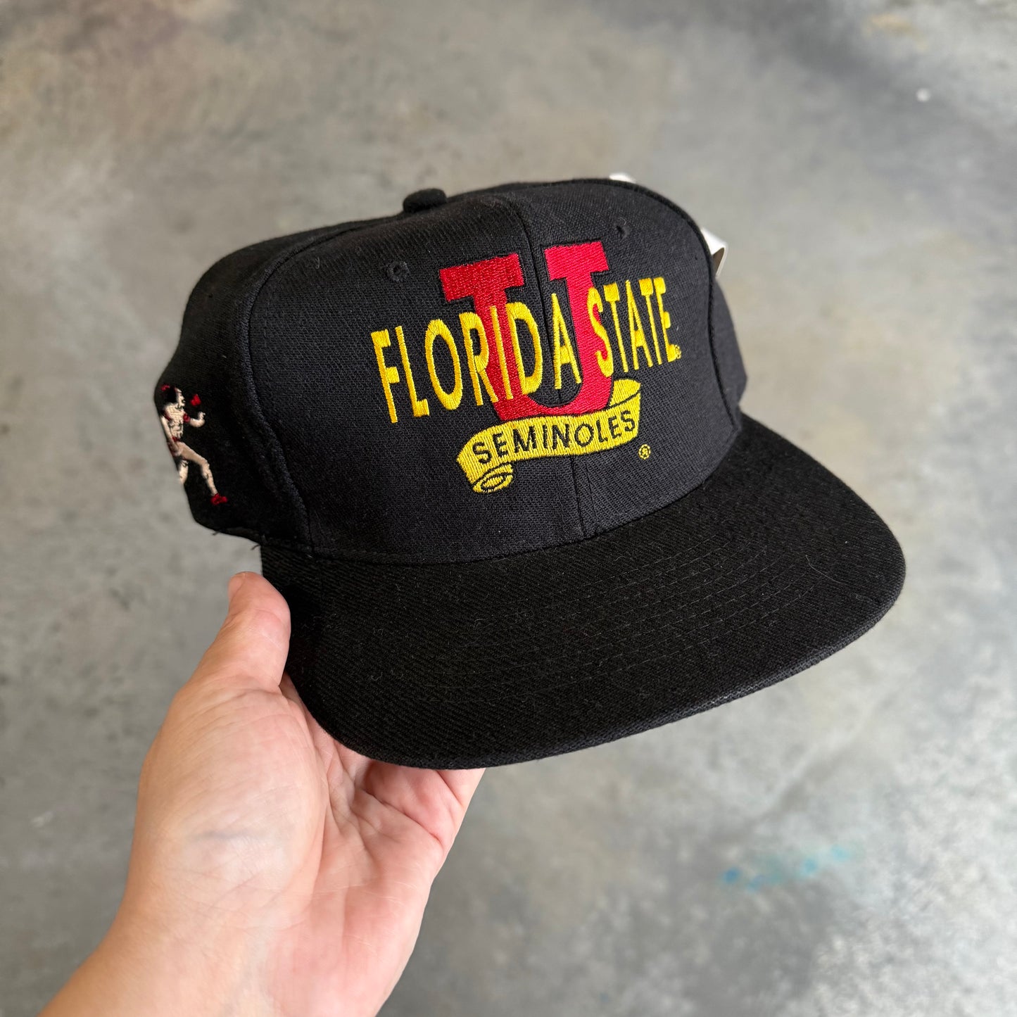 Florida State U Running Osceola Hat