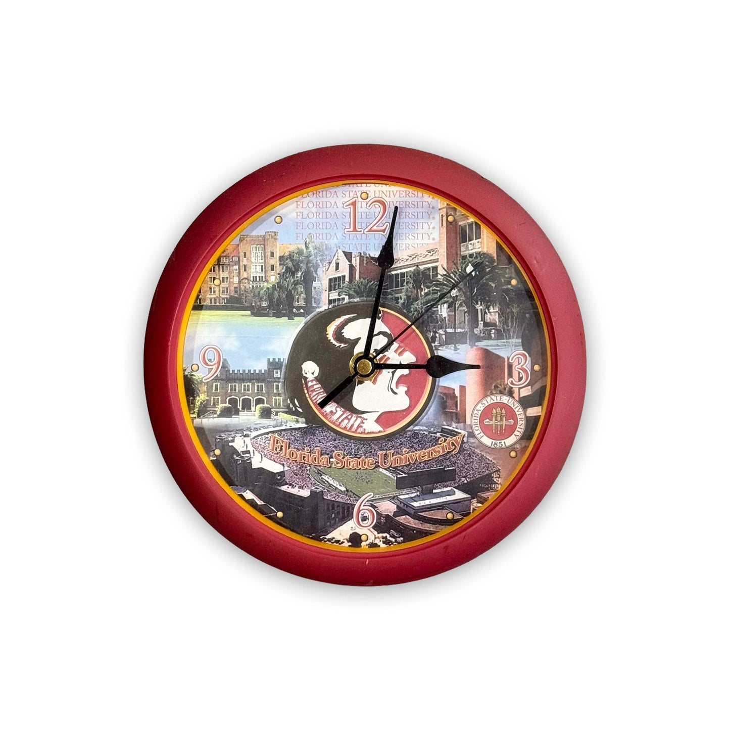 FSU Round Clock