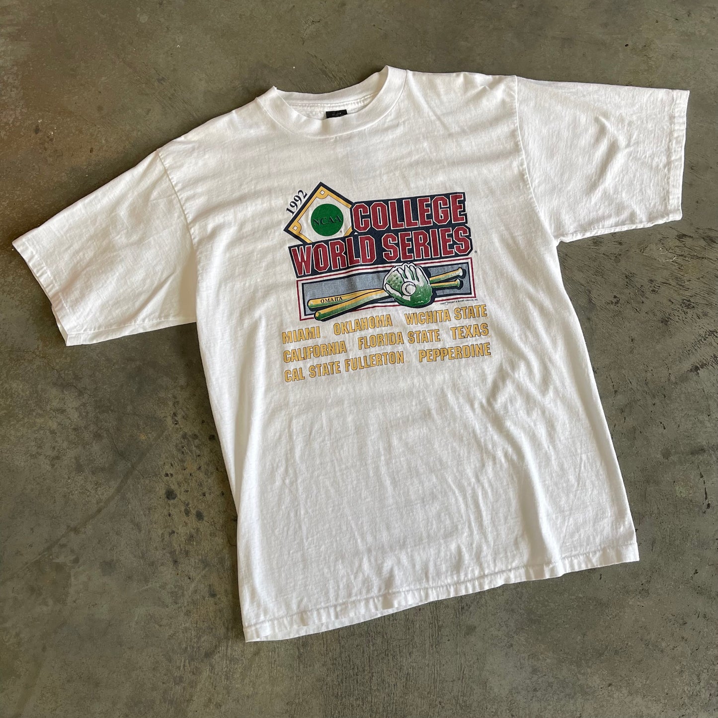 1992 College World Series Shirt