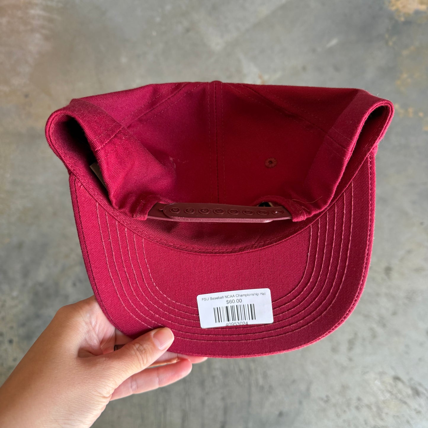 FSU Baseball NCAA Championship Hat