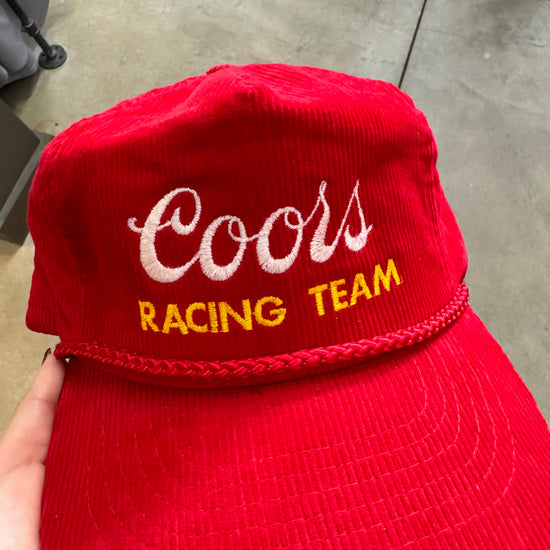 Corduroy Coors Racing Team Hat