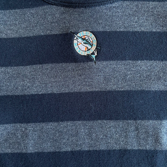 Florida Marlins Women's Striped Shirt