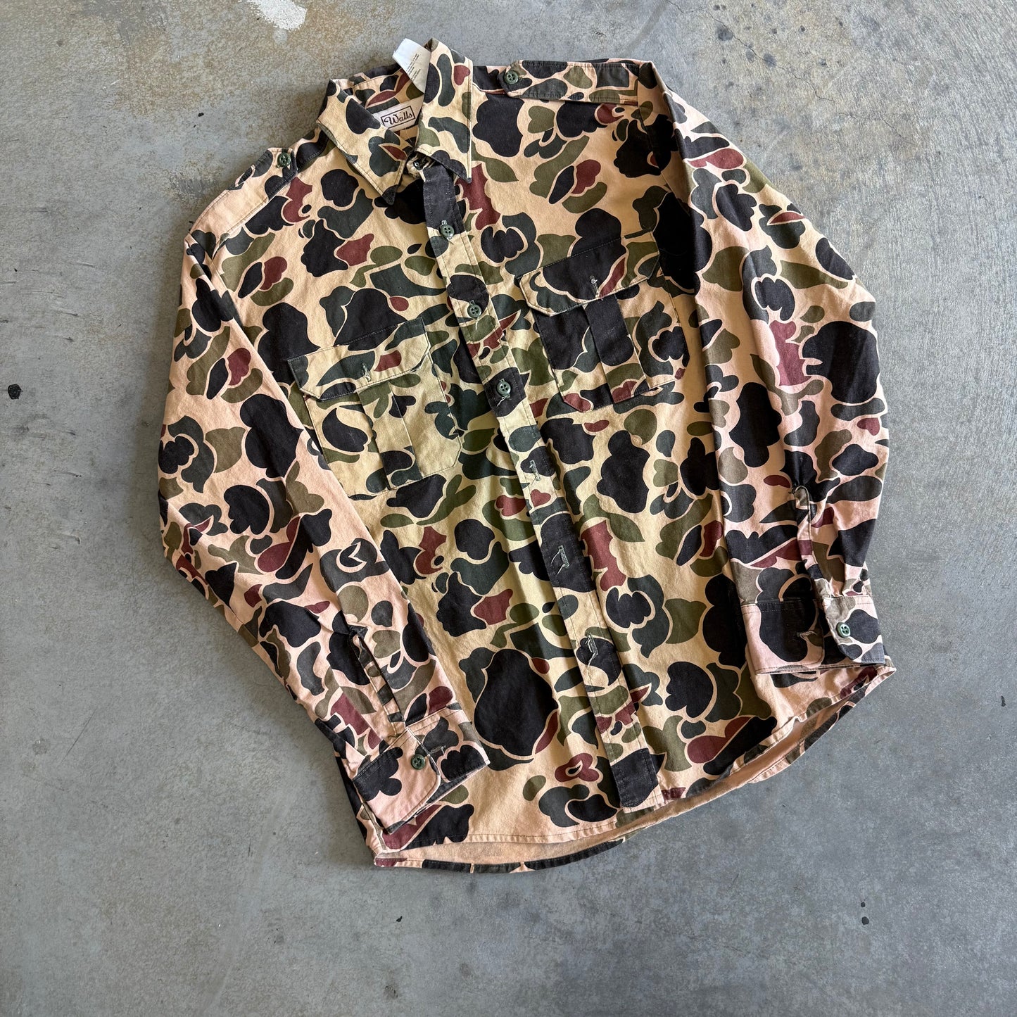 Camo Walls Collared Shirt