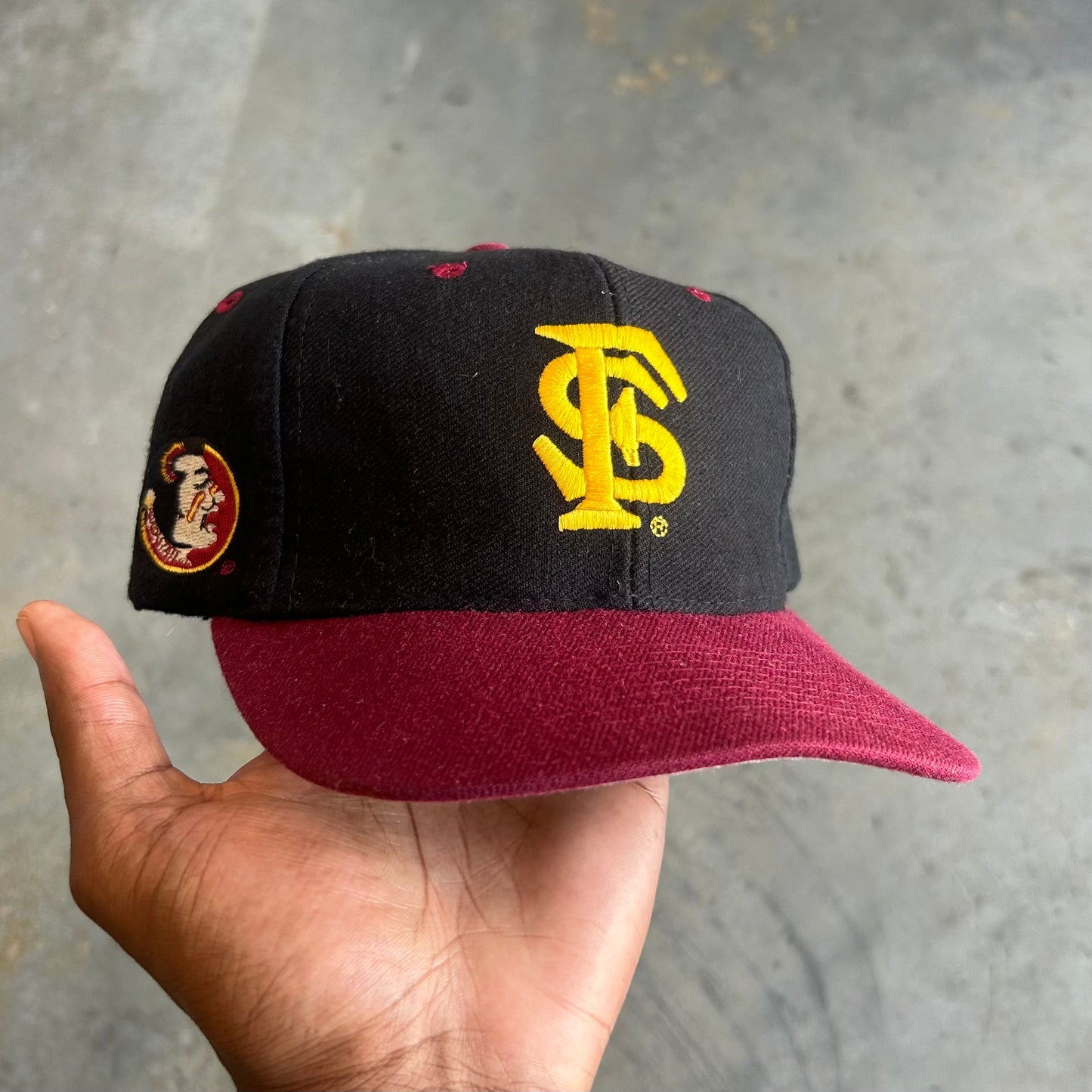 FSU Top of the World Fitted Hat - 7-1/4