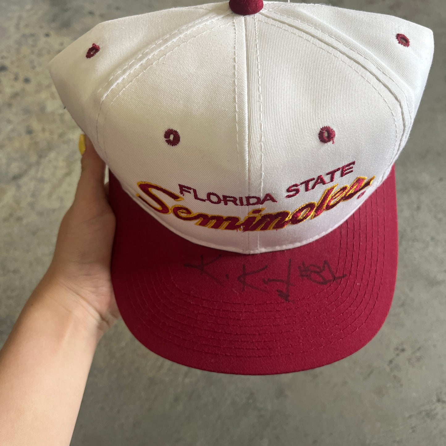 FSU Kevin Knox Signed Hat