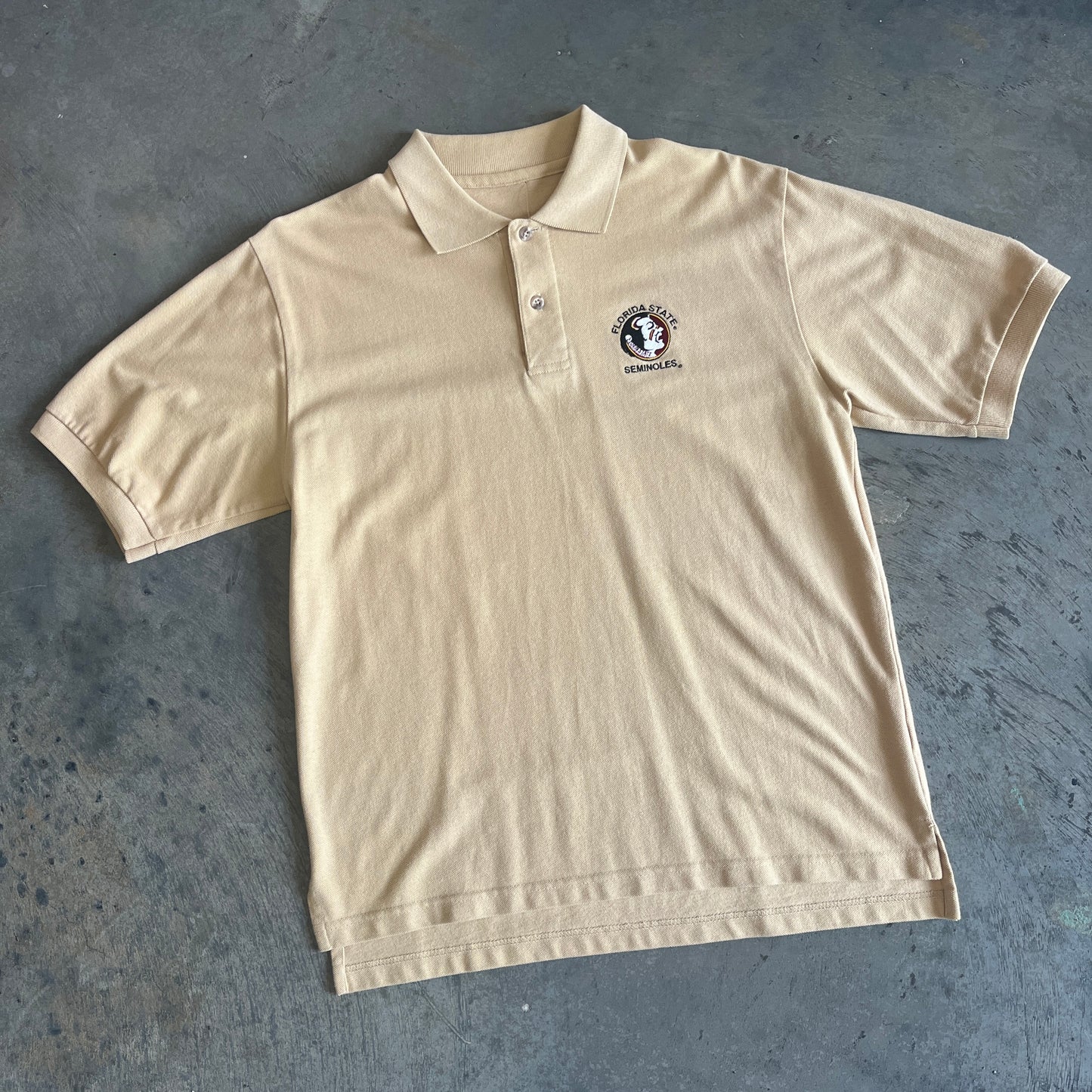 Gold FSU Polo - M