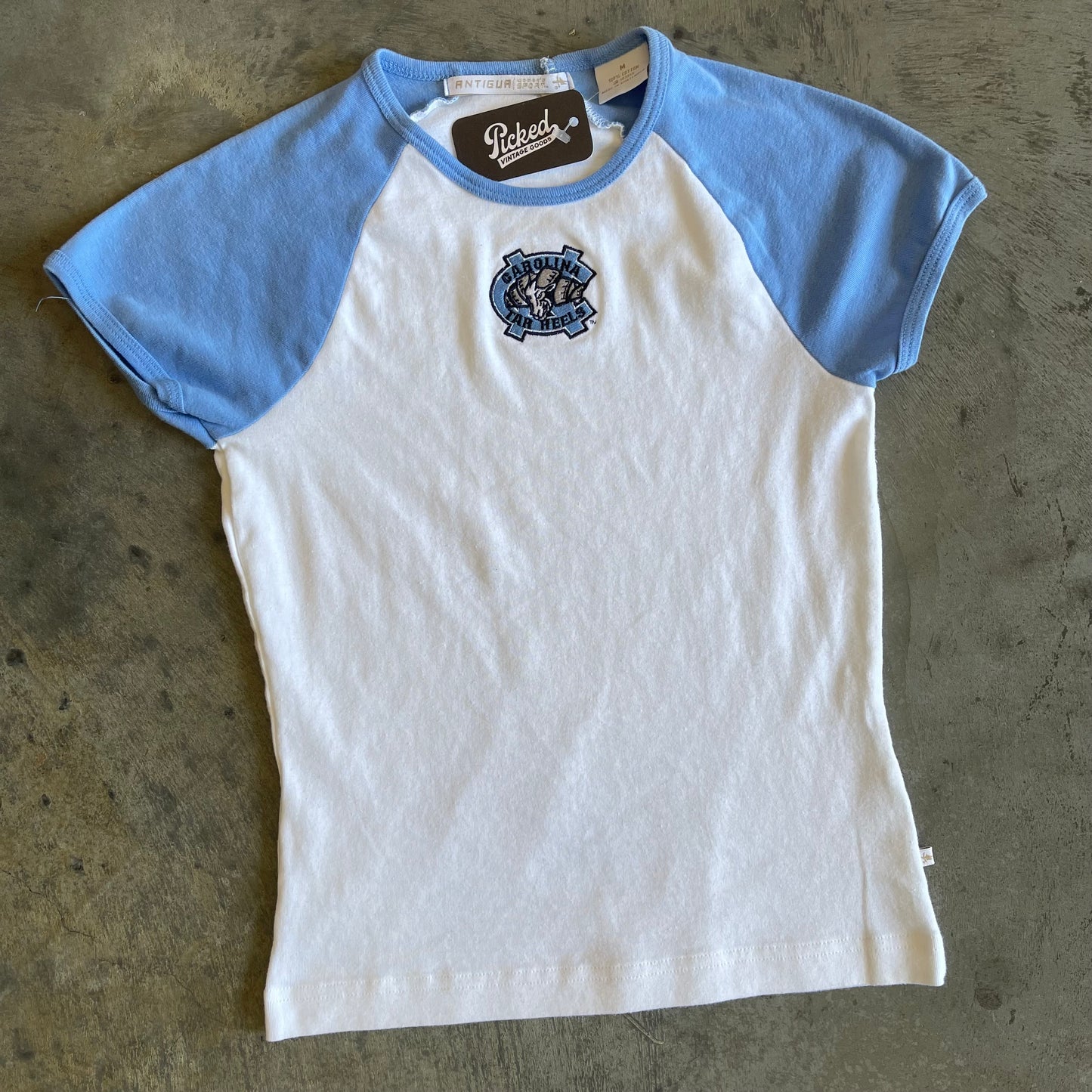 UNC Cap Sleeve Baby Tee
