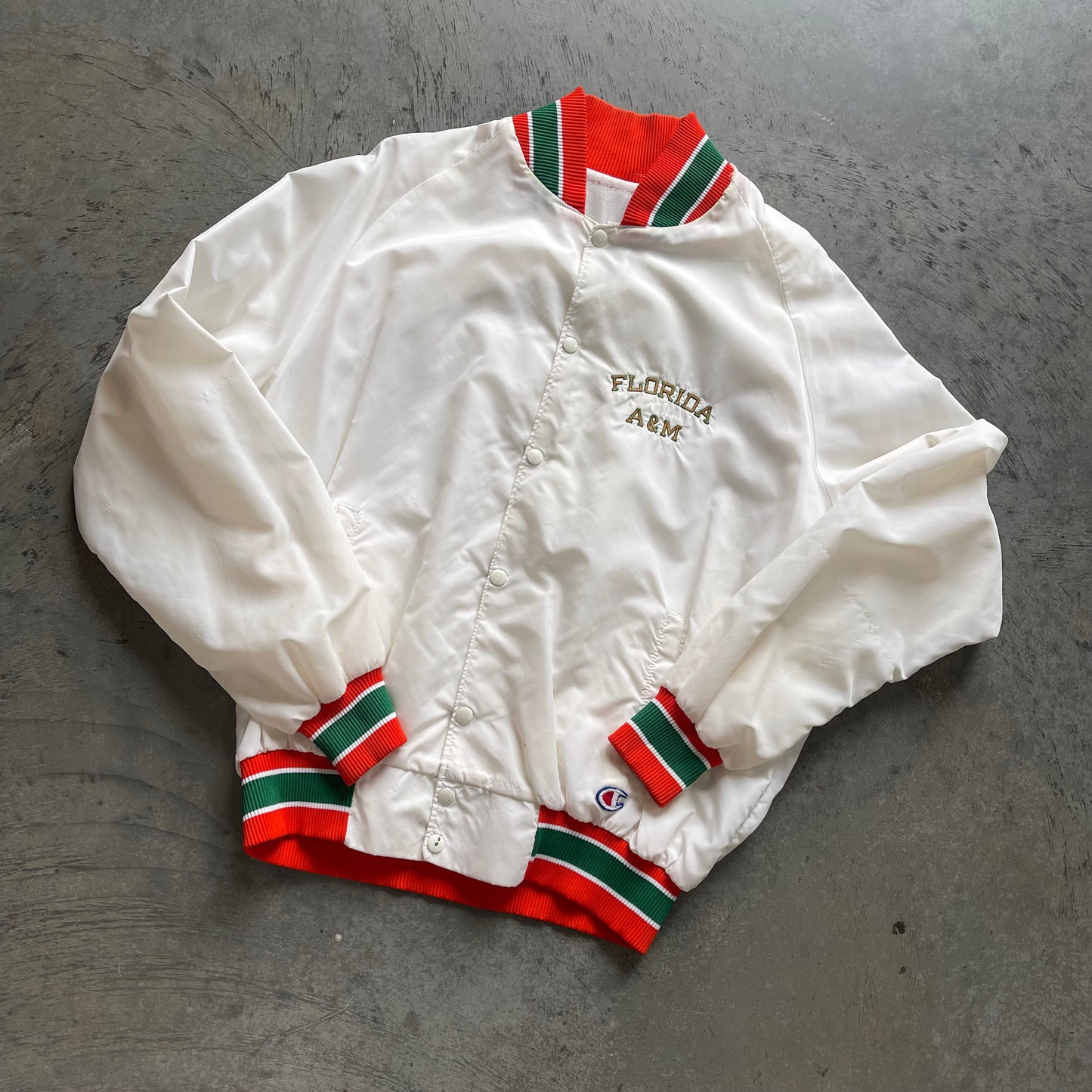 FAMU White Champion Jacket (As-Is)