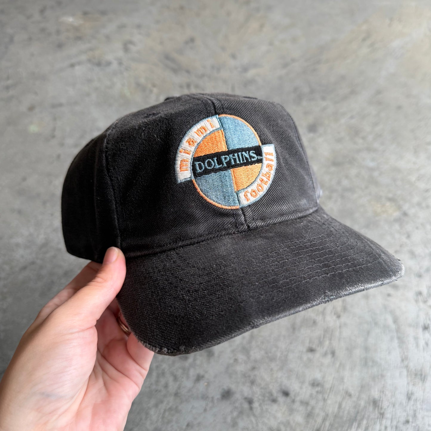 Miami Dolphins Football Black Hat (As-Is)