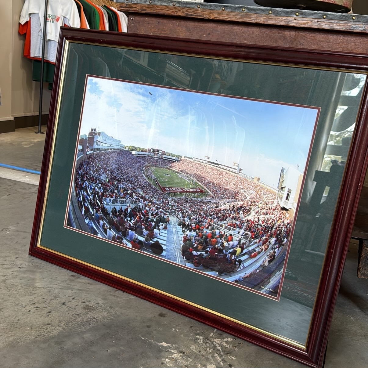 Framed Doak Campbell Stadium Photo