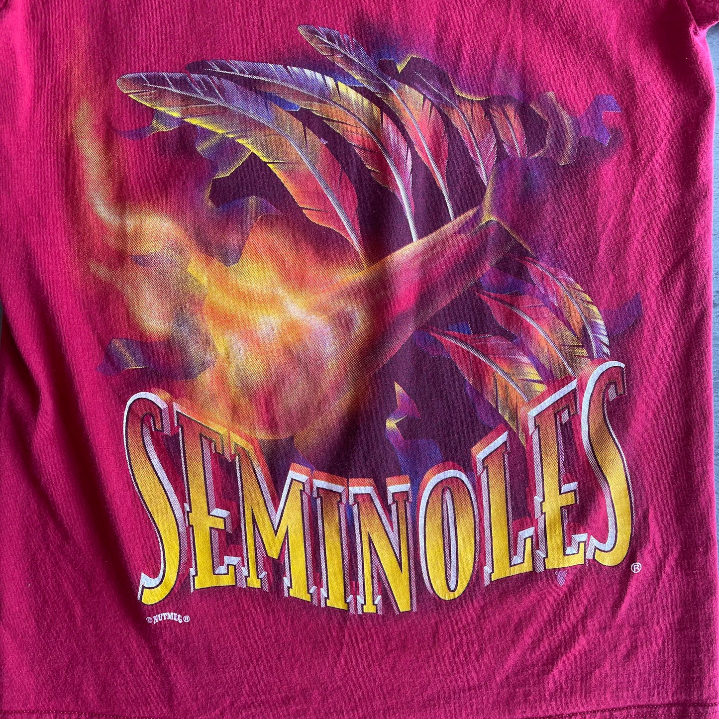 FSU Nutmeg Burst Spear Shirt