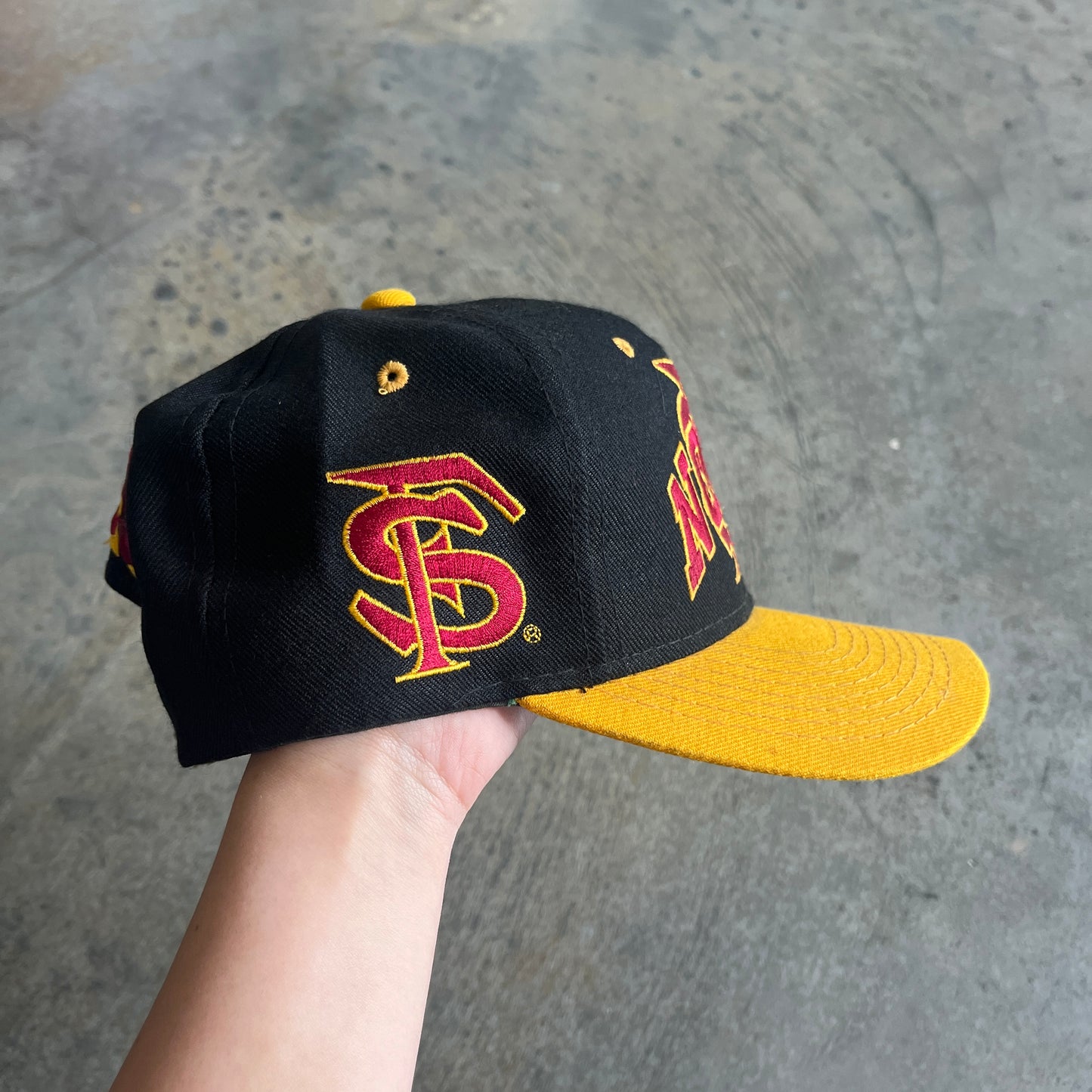 FSU "FS" Noles Cardinal Cap Hat