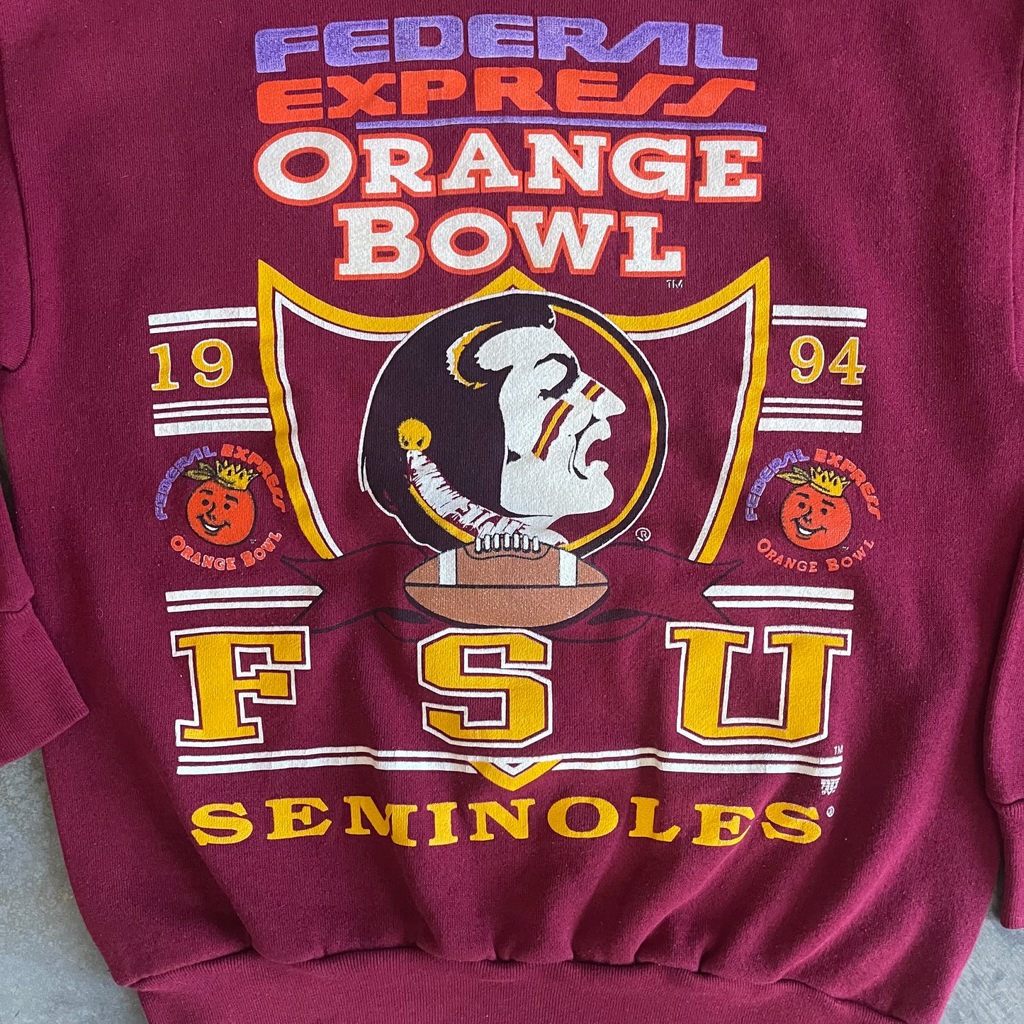 FSU 1994 Orange Bowl Sweatshirt (As-Is)