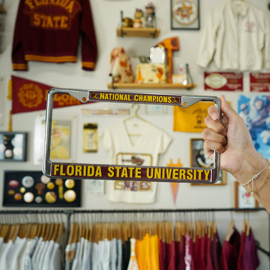 National Champions License Plate Cover
