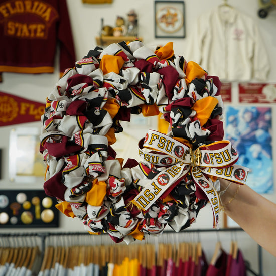 Handmade FSU Wreath