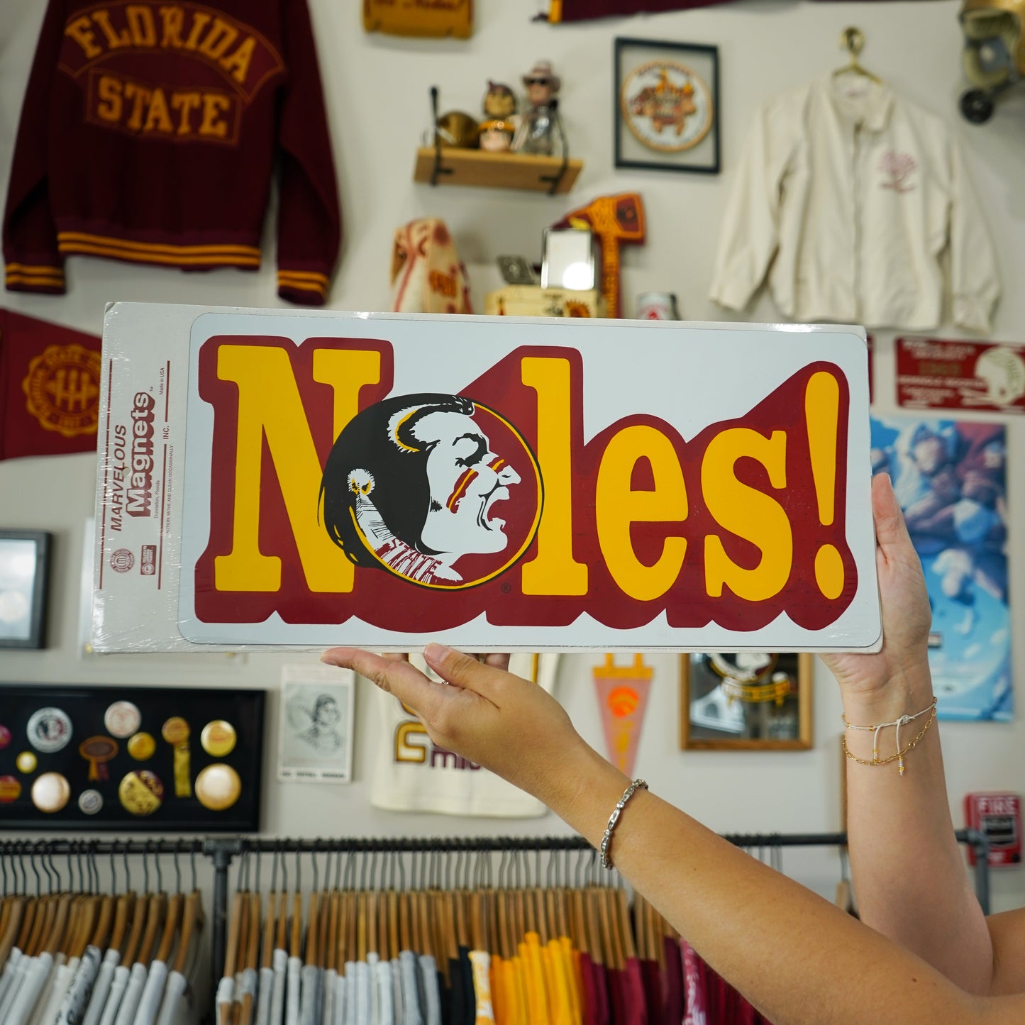 Noles! Magnet