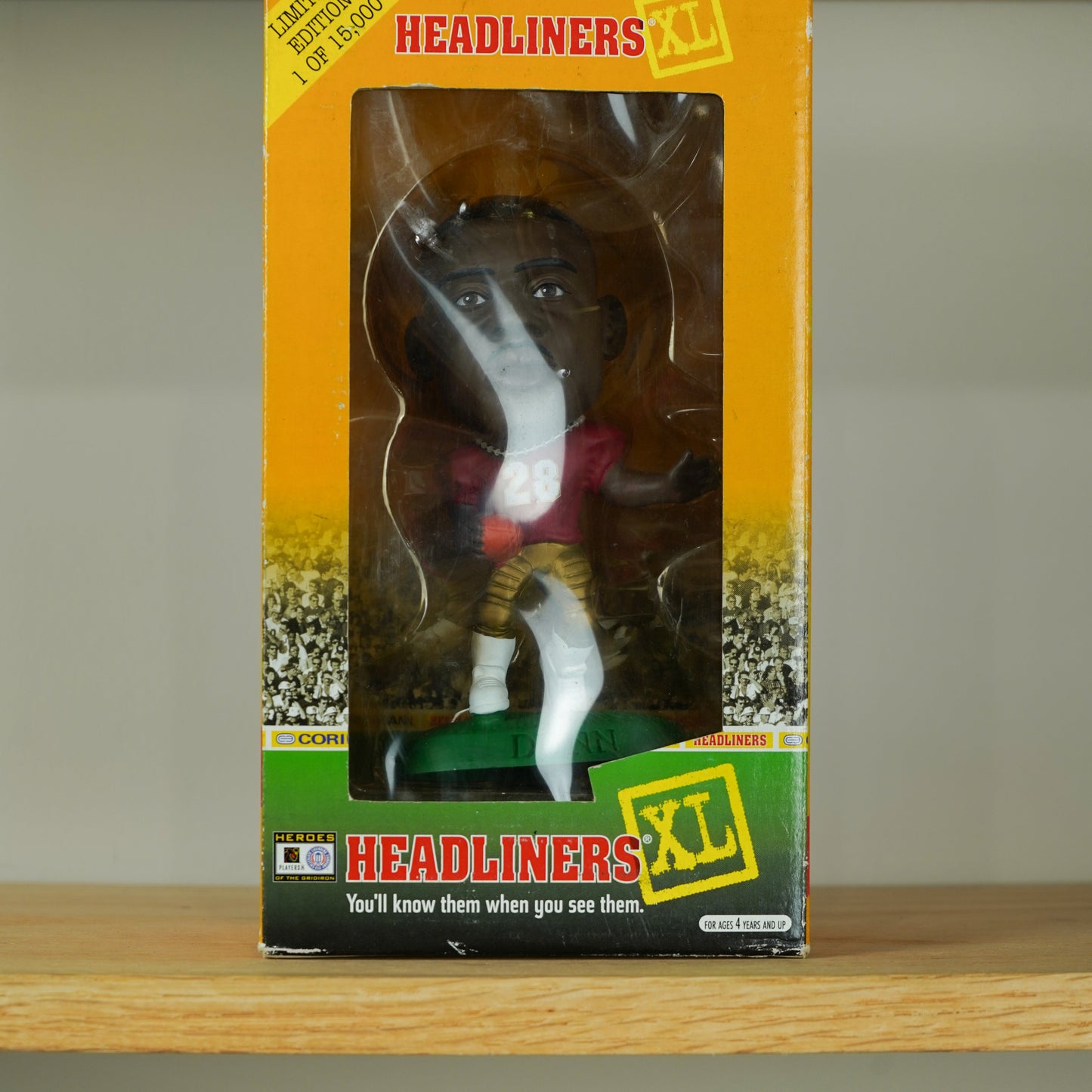 Warrick Dunn Headliners XL Figurine