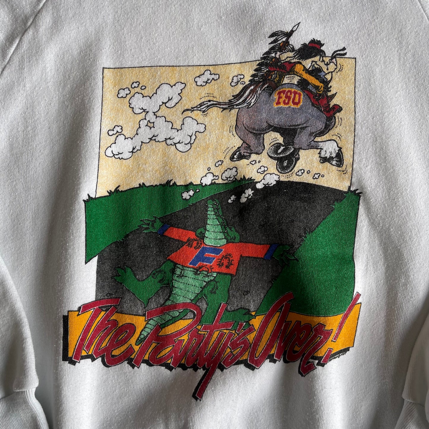 Party's Over FSU vs UF Sweatshirt