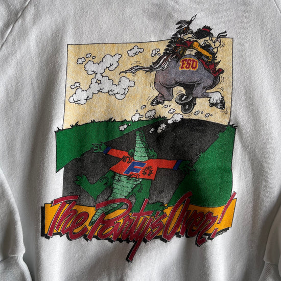 Party's Over FSU vs UF Sweatshirt