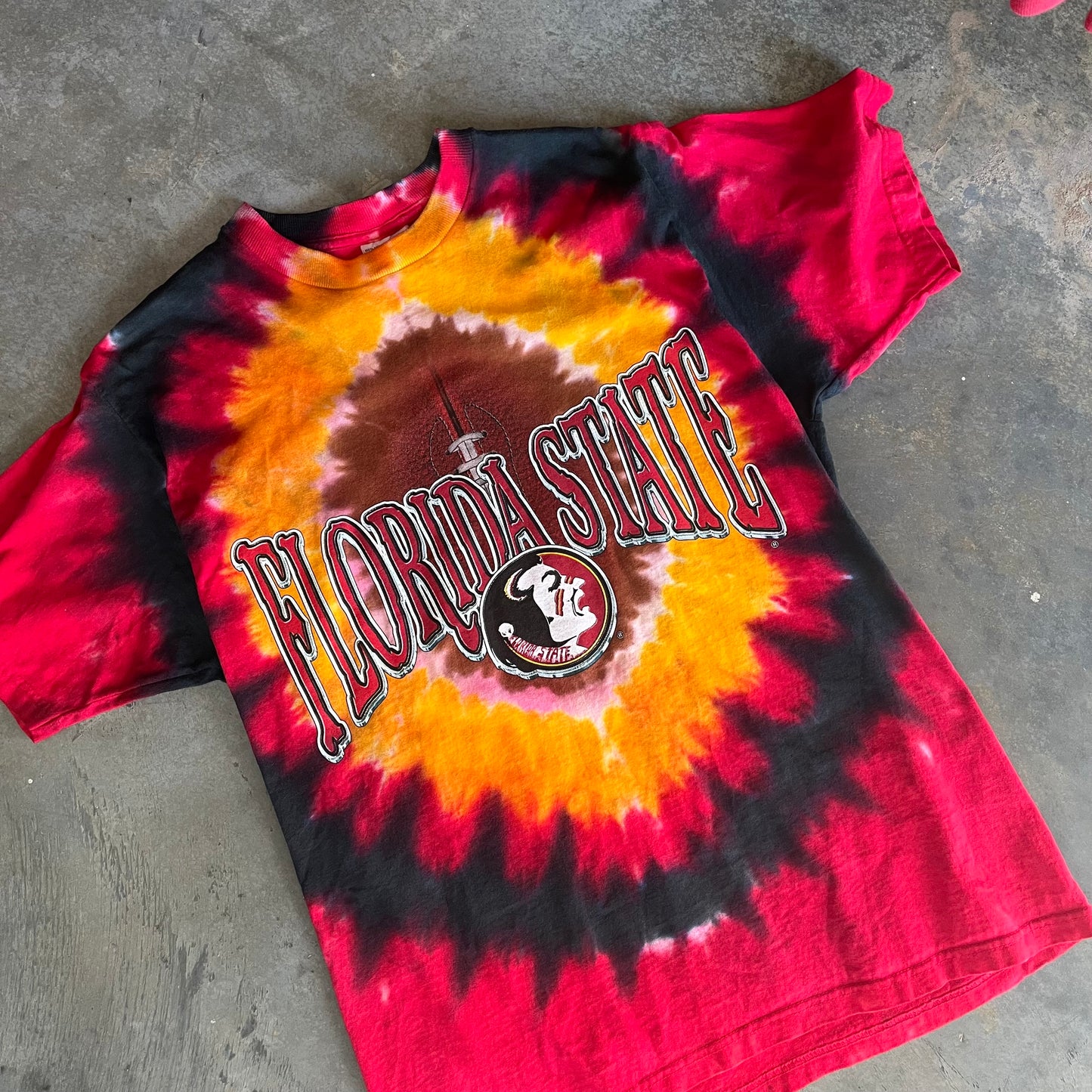 FSU Liquid Blue Tie Dye Shirt (As-Is)