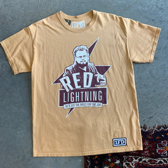 Red Lightning Tee