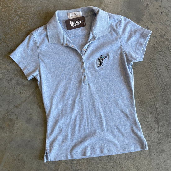 Blue Florida Marlins Women's Polo