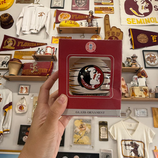 Seminoles Old Logo "Shockwave" Ornament