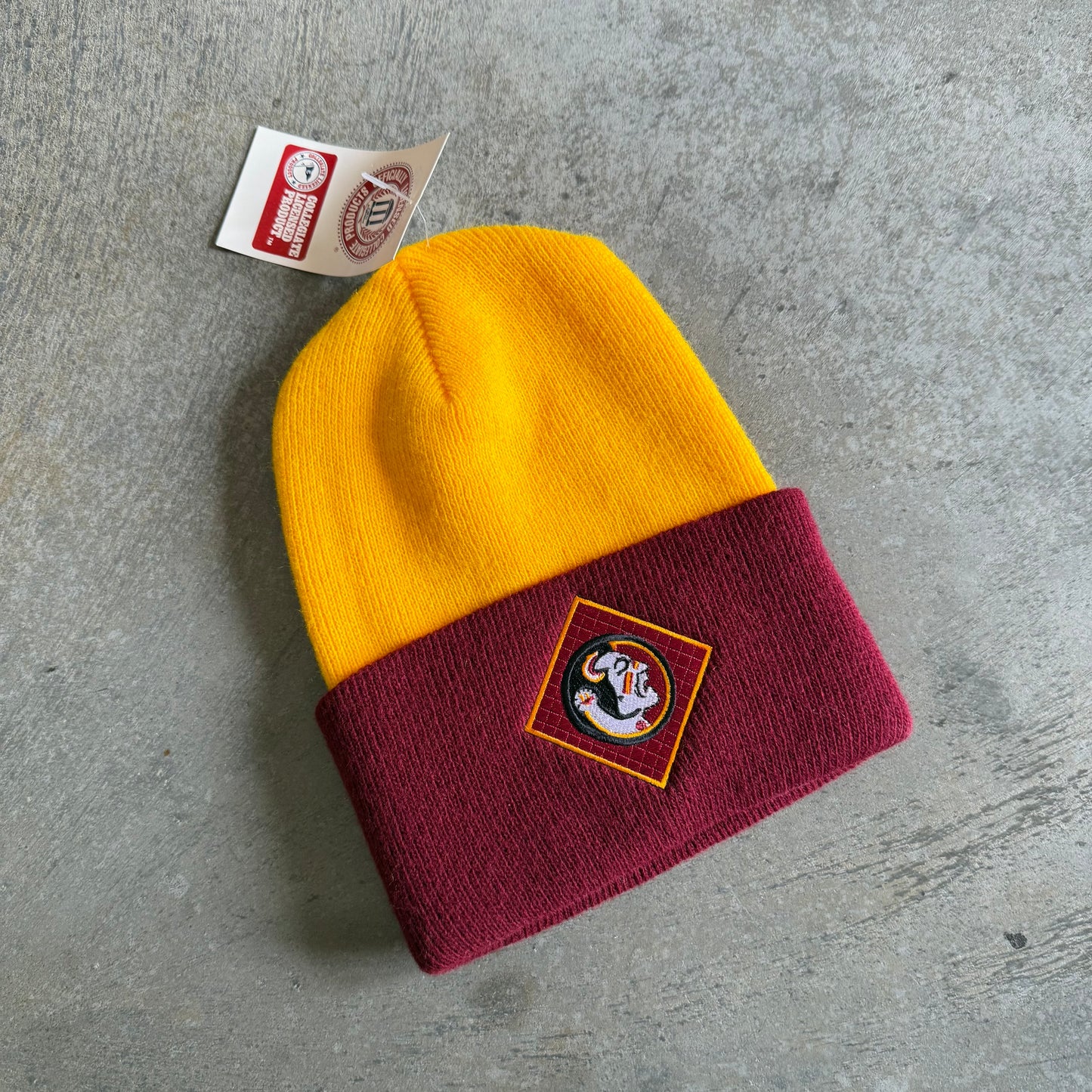 Vintage FSU Cuffed Knit Hat