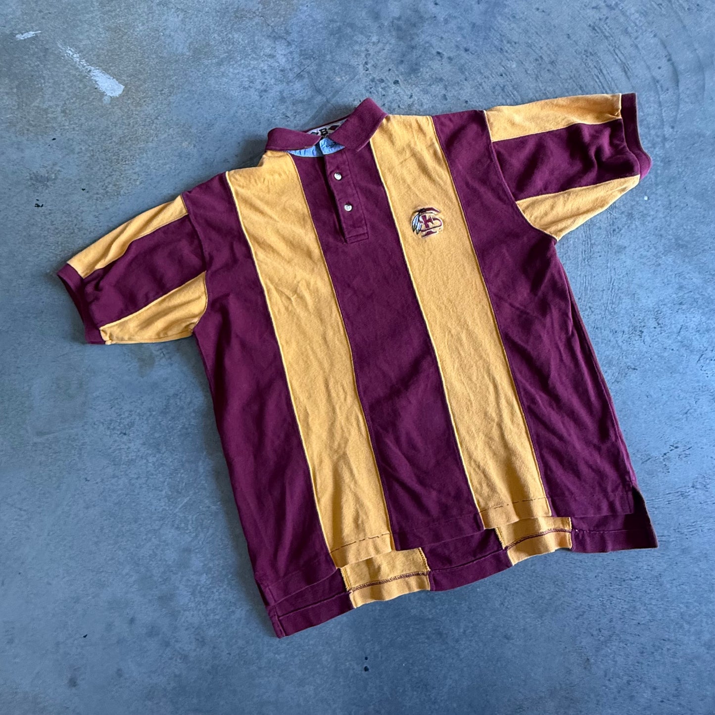 FSU Boa Striped Polo