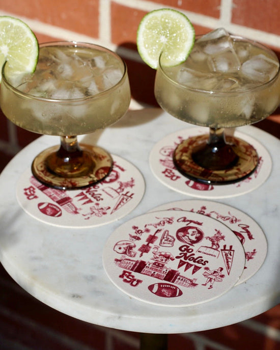 FSU Vintage Gameday Tailgate Coasters (AXN)