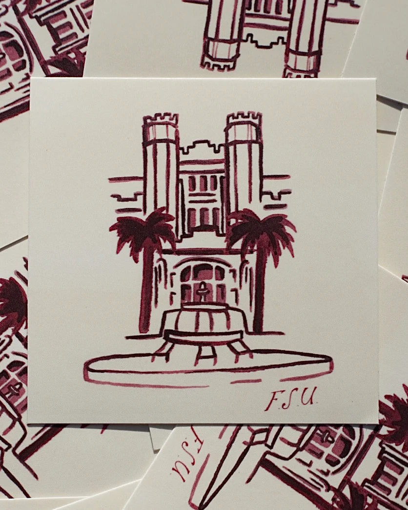 FSU Wescott Sticker (AXN)