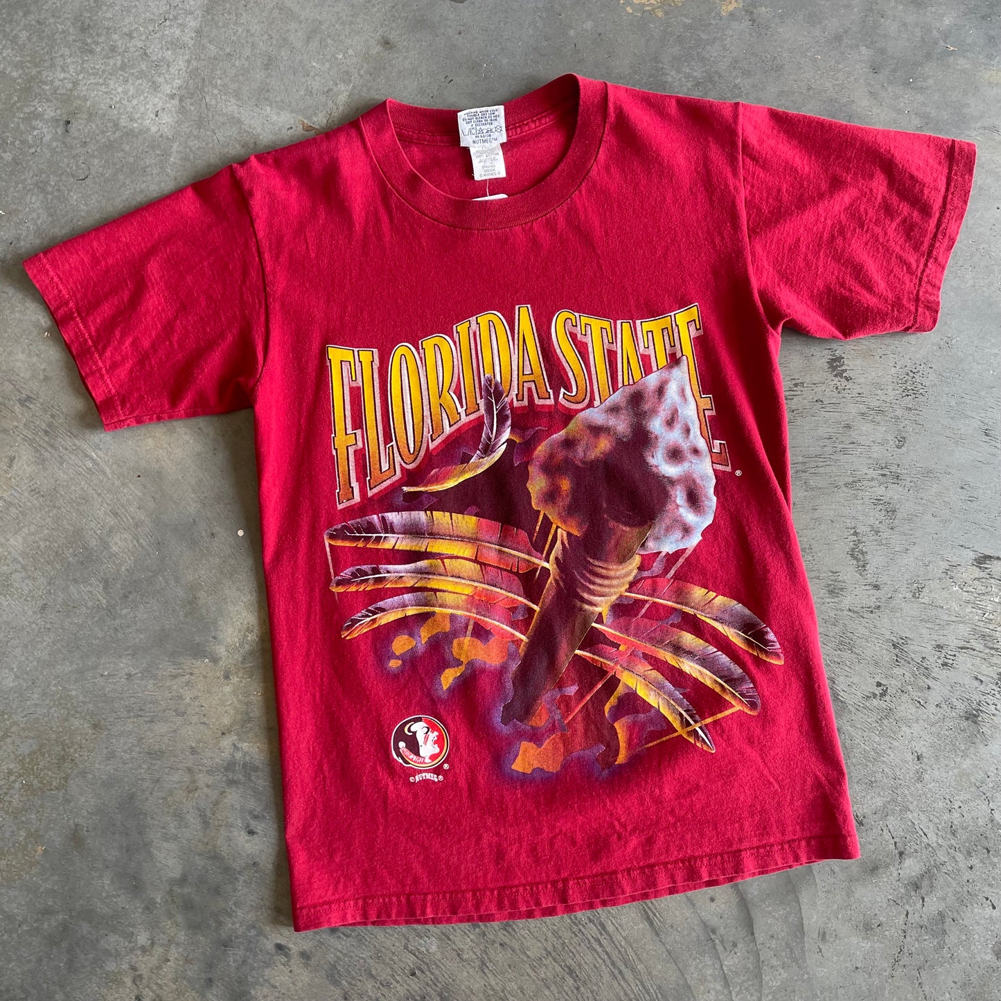 FSU Nutmeg Burst Spear Shirt
