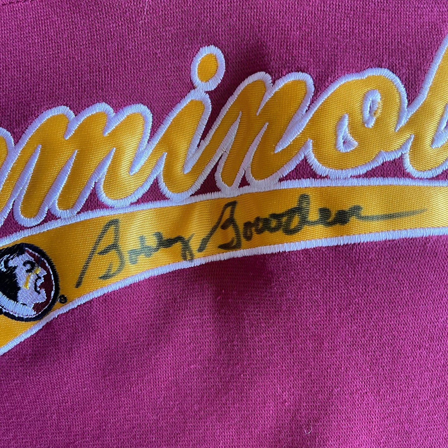 Signed Bobby Bowden Shirt