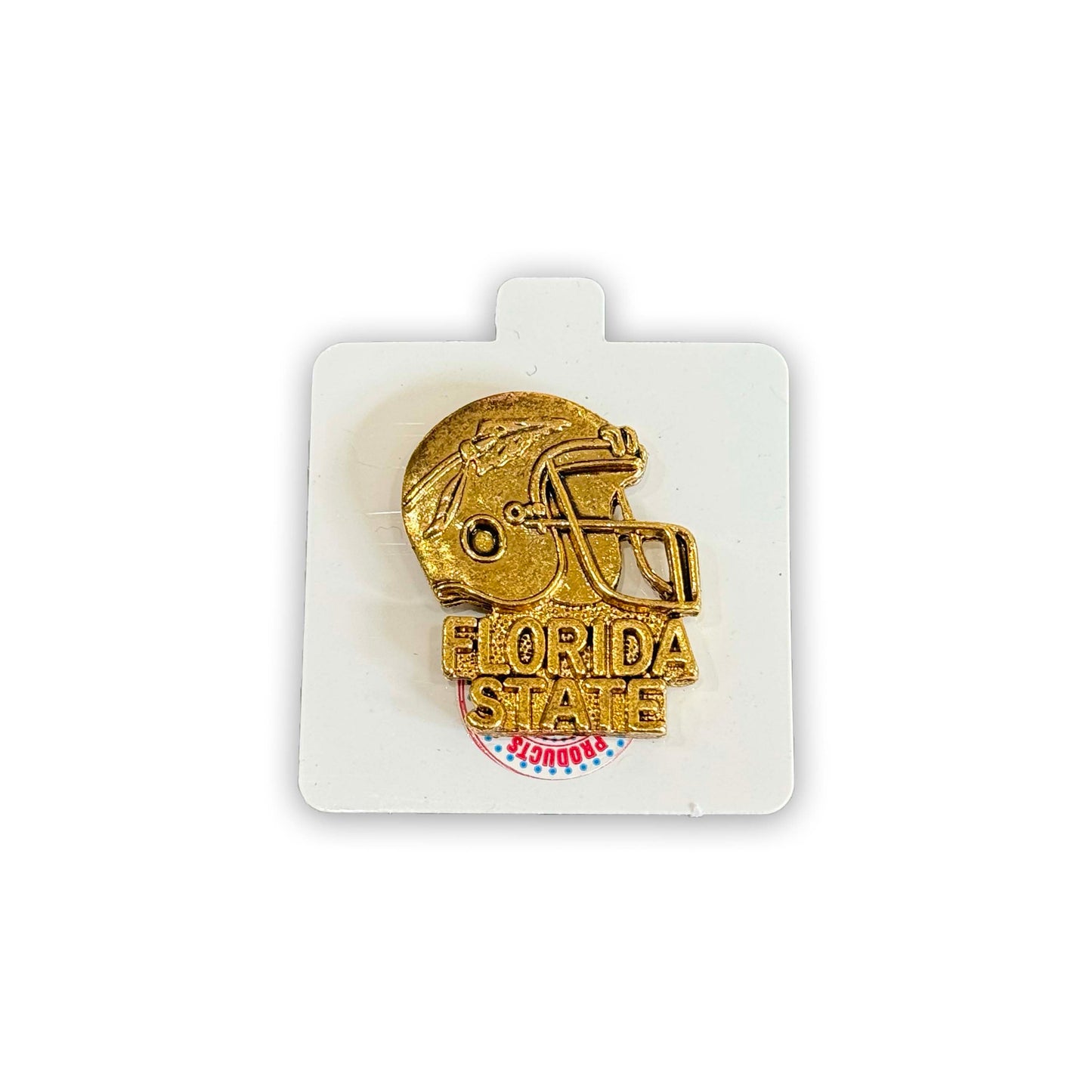 Florida State Gold Tone Helmet Pins